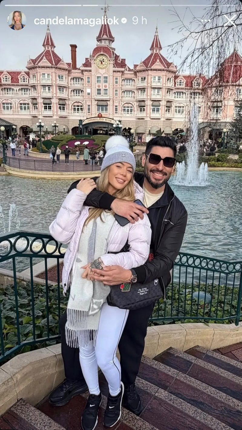 La foto de Candela Arizaga con Facundo Moyano