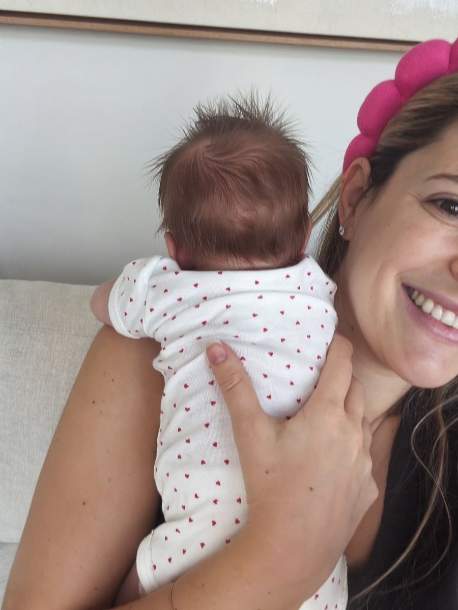 Toscana Garfunkel y su hija Riviera