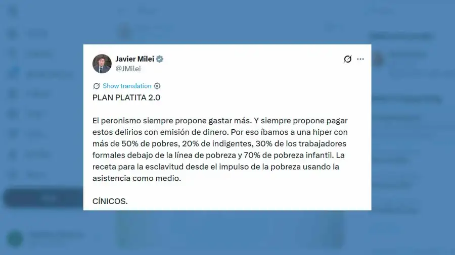 x Javier Milei