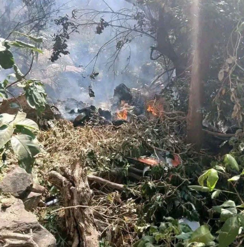 Accidente de helicóptero en el que murieron el jefe de inteligencia de Ecuador, Michele Sensi-Contugi Ycaza y su esposa, la diseñadora Stephany Hollihan