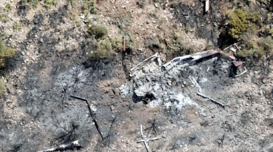 Accidente de helicóptero en el que murieron el jefe de inteligencia de Ecuador, Michele Sensi-Contugi Ycaza y su esposa, la diseñadora Stephany Hollihan