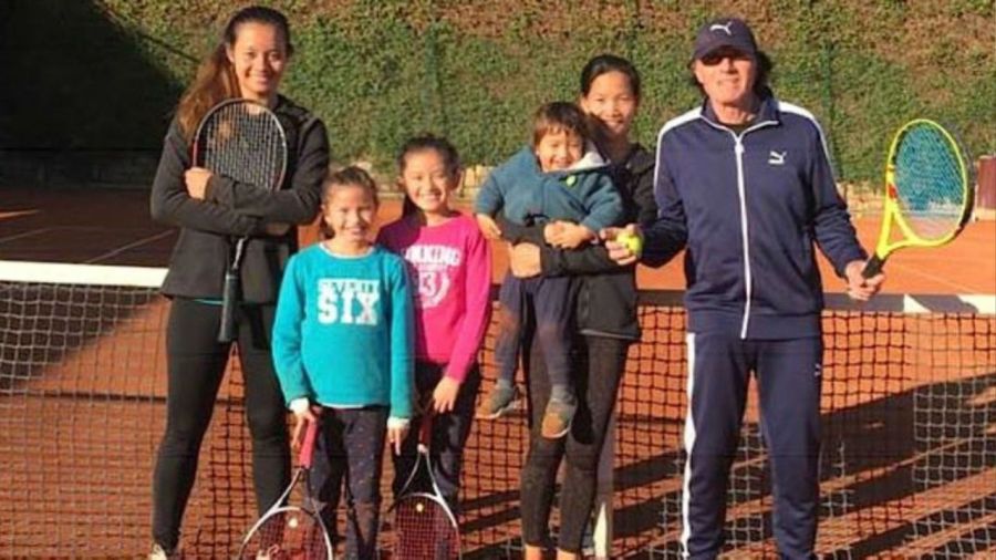 Andanin, la hija de Guillermo Vilas