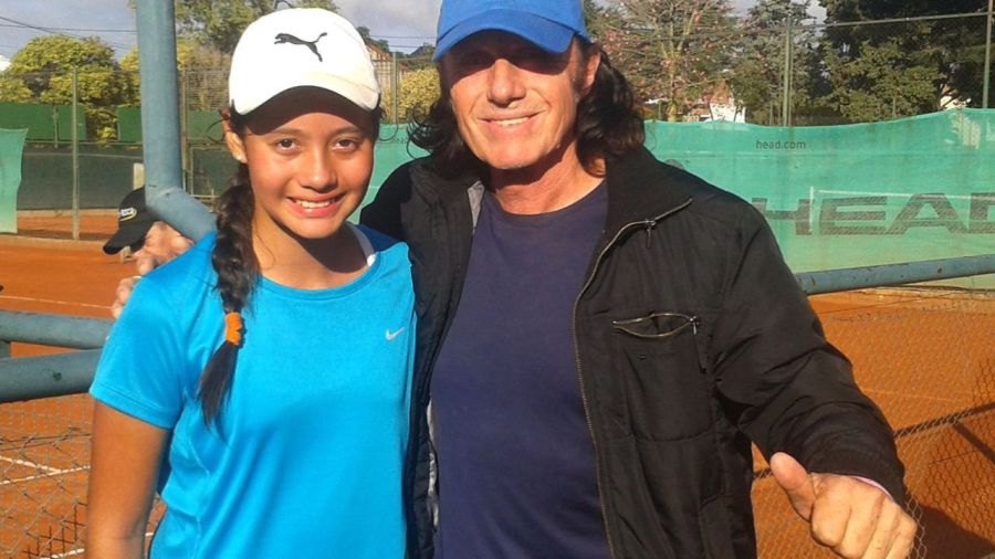 Andanin, la hija de Guillermo Vilas