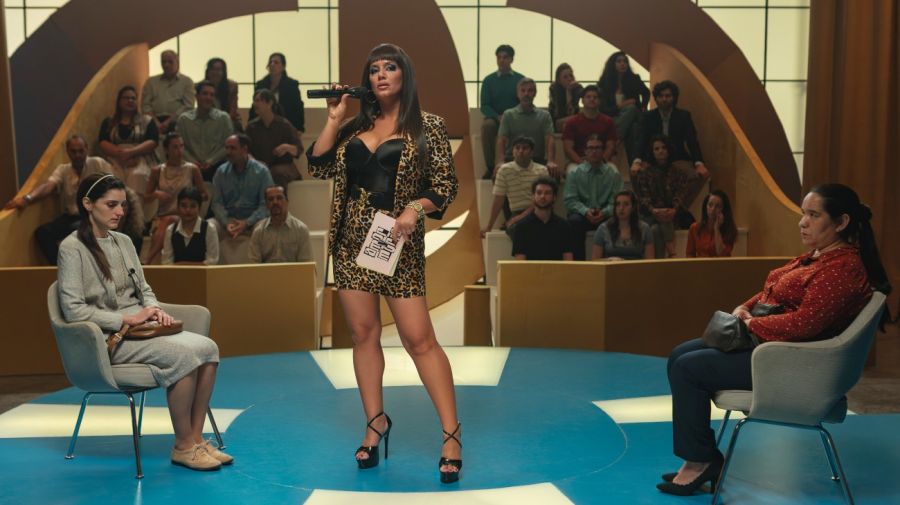 Griselda Siciliani como Moria Casán en la serie Moria de Netflix (2026)