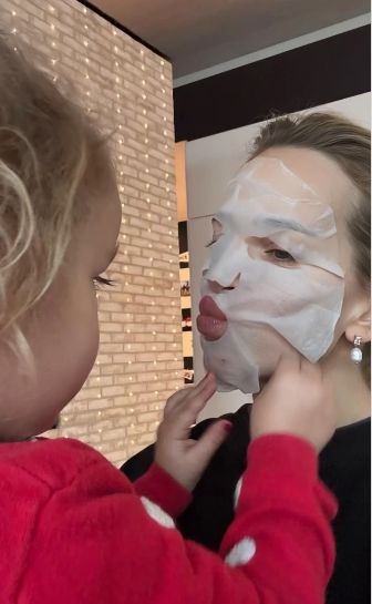 Luisana Lopilato y su hija Cielo