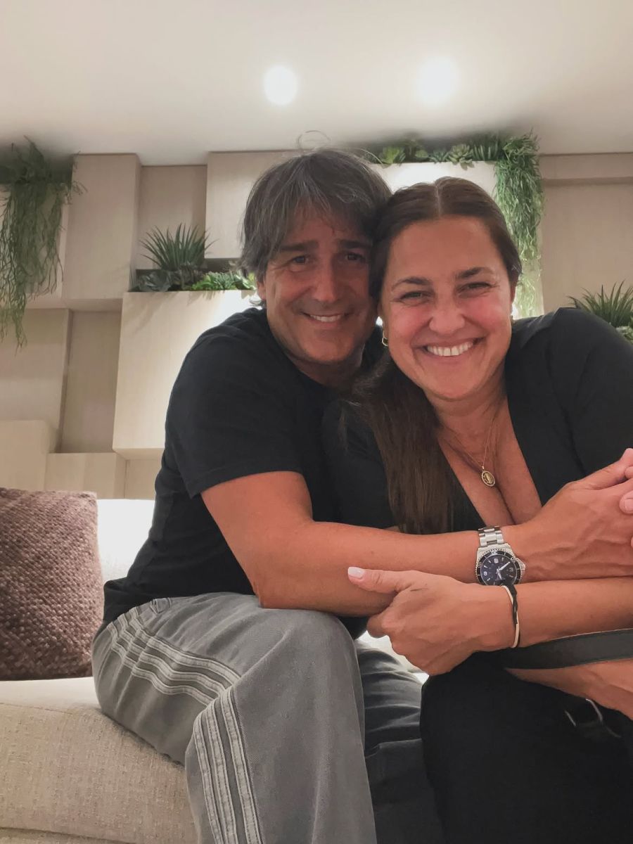 Maju Lozano y Juan Baraboglia