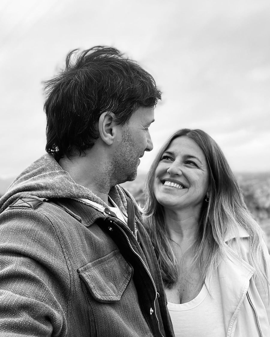 Maju Lozano y Juan Baraboglia