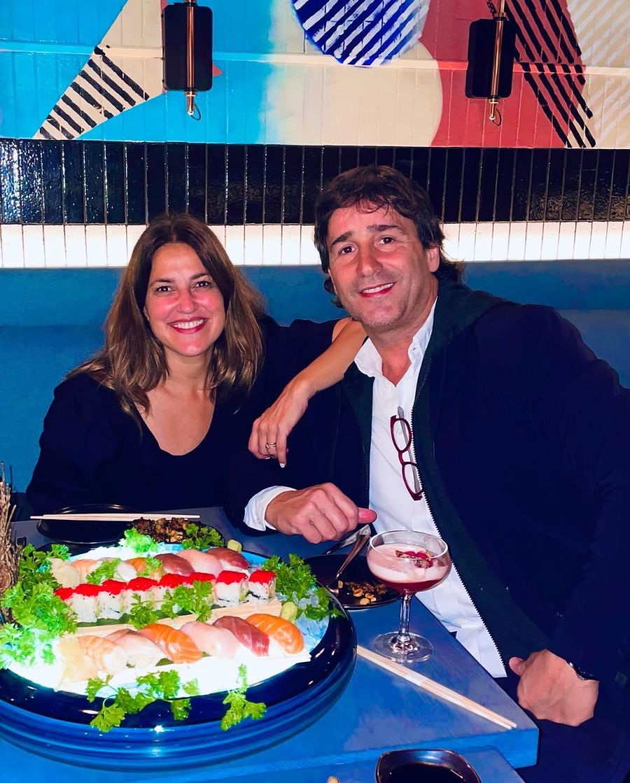 Maju Lozano y Juan Baraboglia