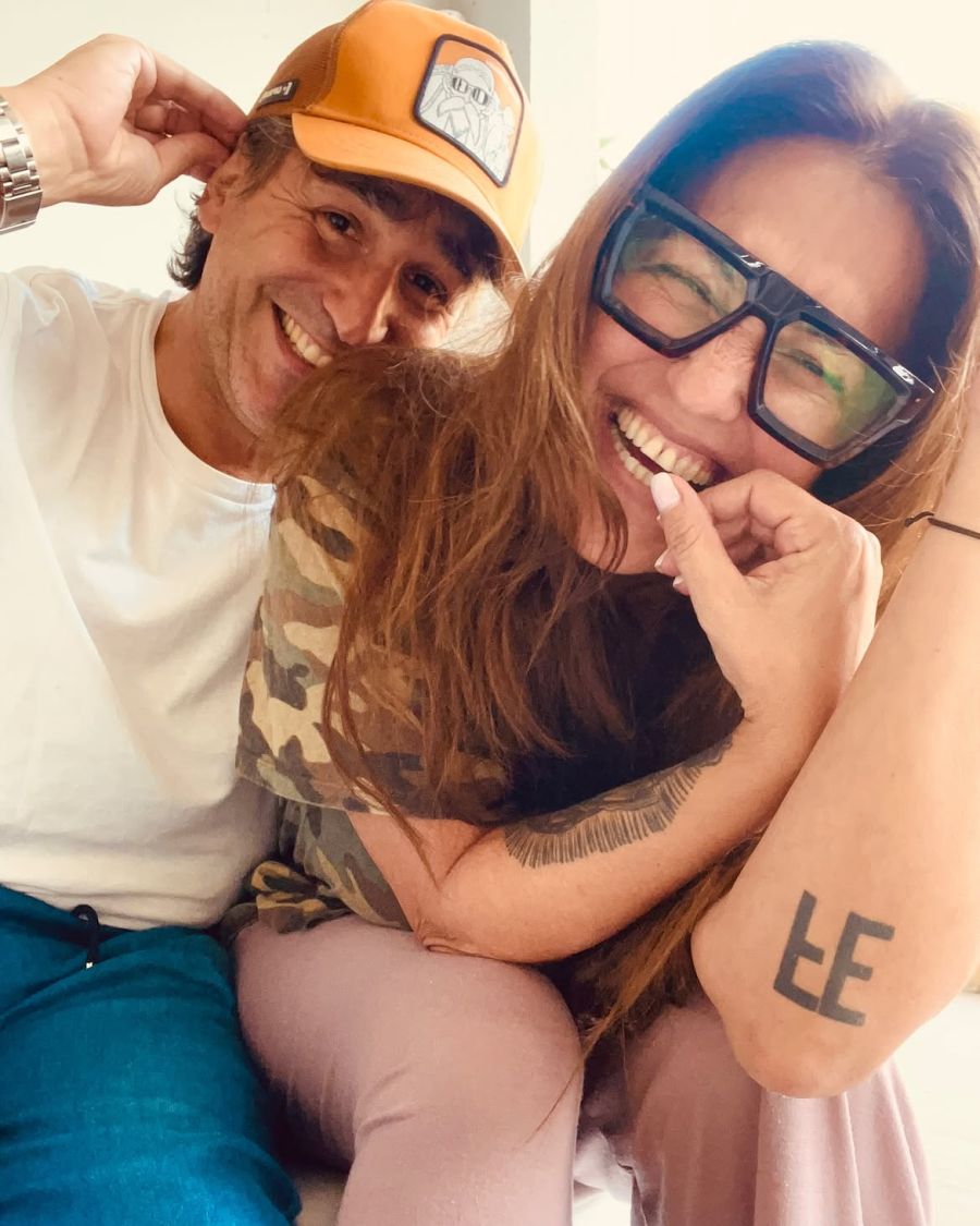 Maju Lozano y Juan Baraboglia