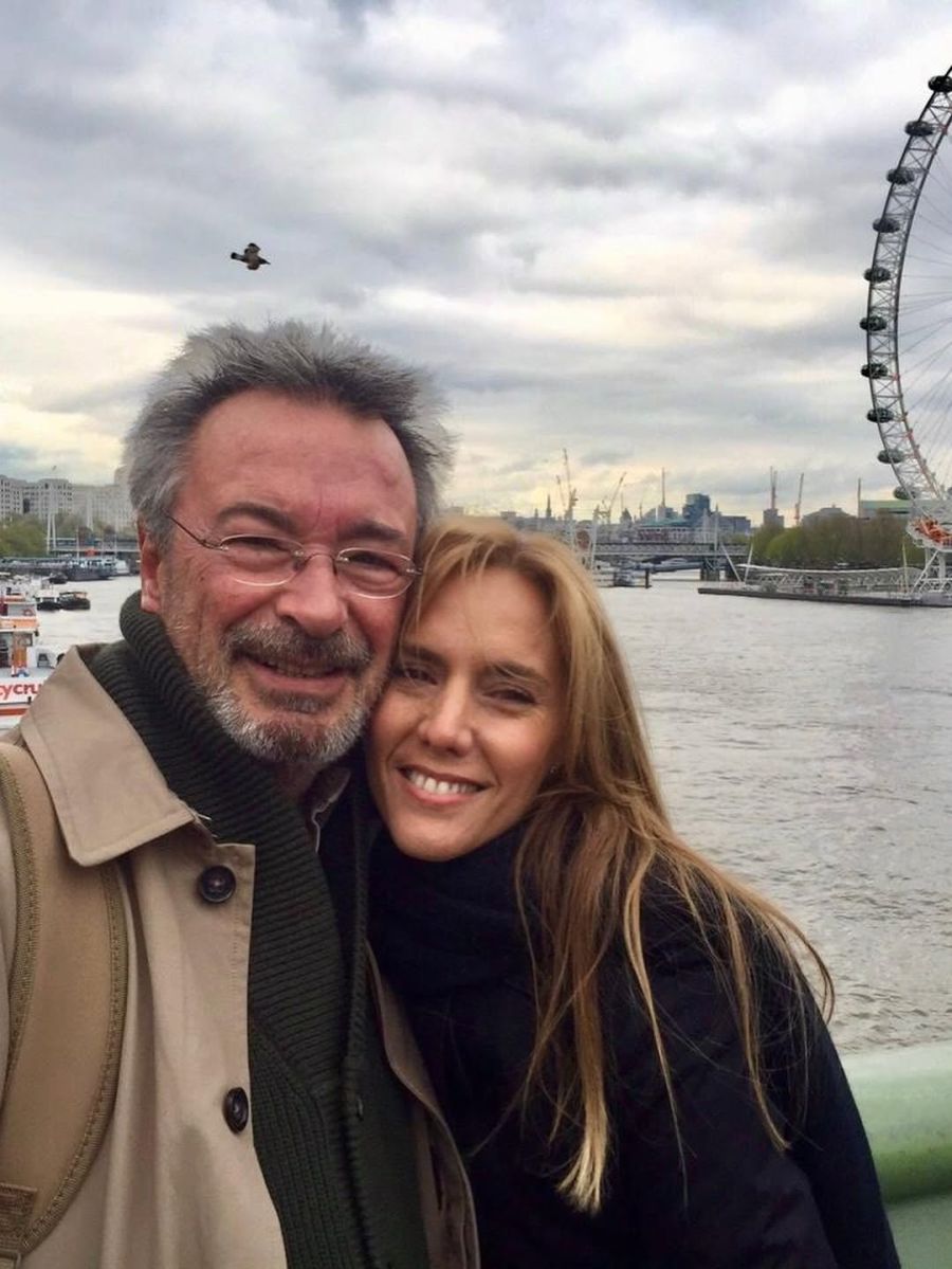 Marina Borensztein y Oscar Martínez