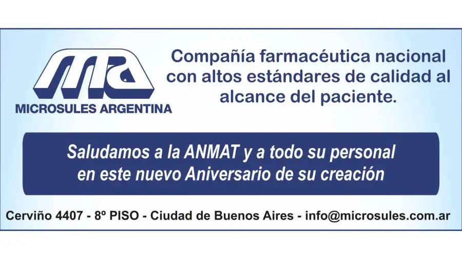 Se cumplen 34 años de la Administración Nacional de Medicamentos, Alimentos y Tecnología Médica