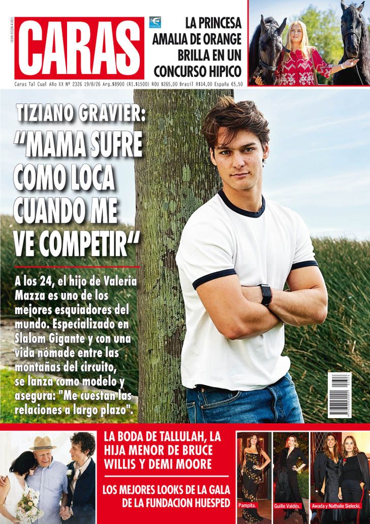 Tiziano Gravier: “Mamá sufre como loca cuando me ve competir”