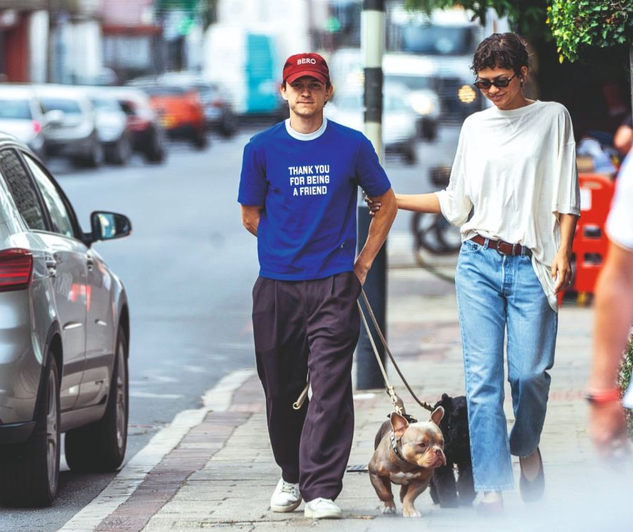 Zendaya y Tom Holland
