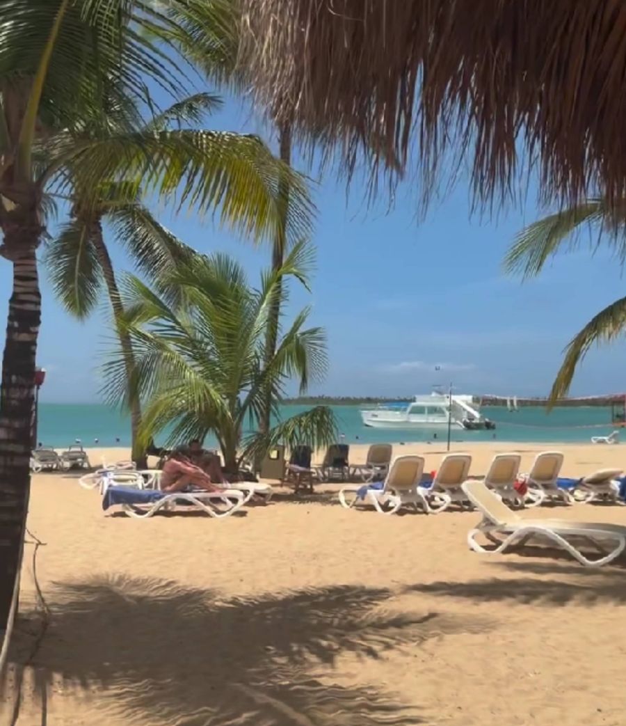 Así son las vacaciones de Moria Casán