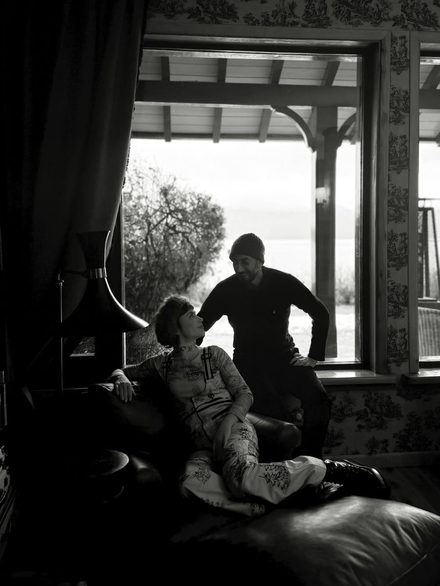 Celeste Cid y Santiago Korovsky en la Patagonia