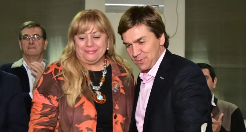 Dorys Arkwright y Leandro Zdero