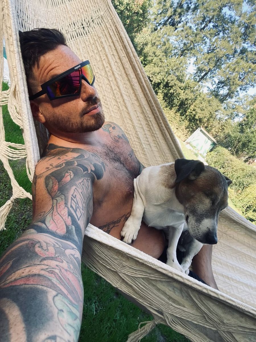 Federico Bal por la muerte de su perro