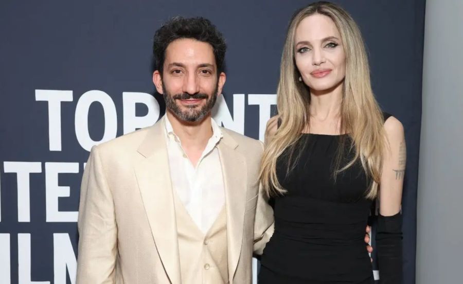 Juan Minujin y Angelina Jolie