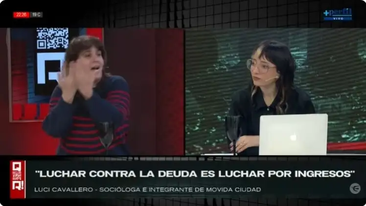 Luci Cavallero en QR
