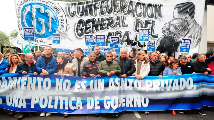 Marcha de endeudados CGT