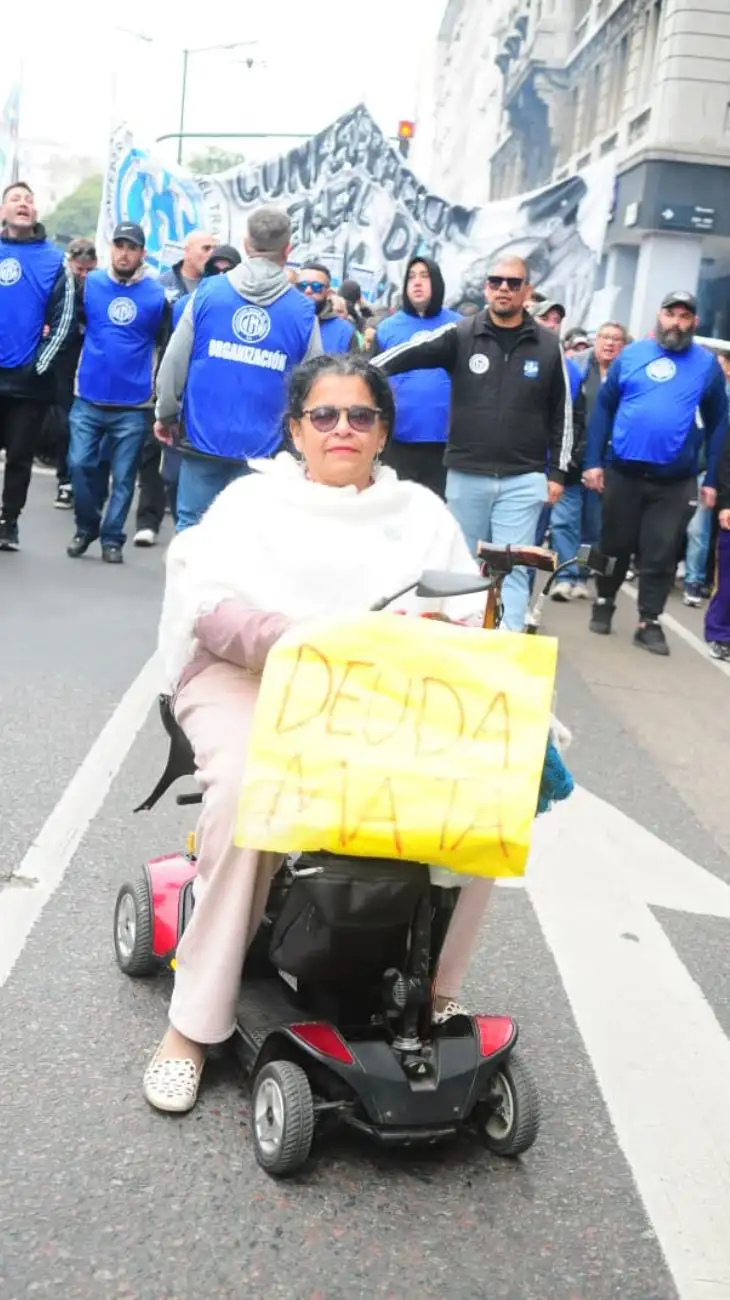 Marcha de endeudados CGT