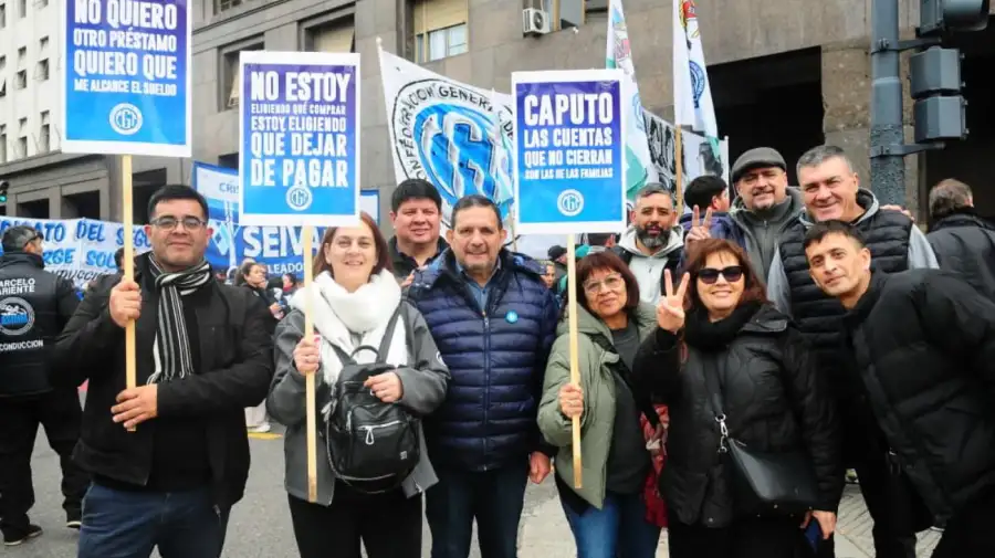 Marcha de endeudados CGT