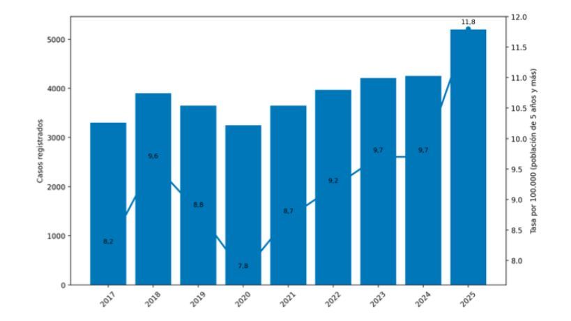 Registros de suicidios en Argentina