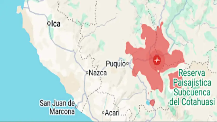 Terremoto en Perú 20082026