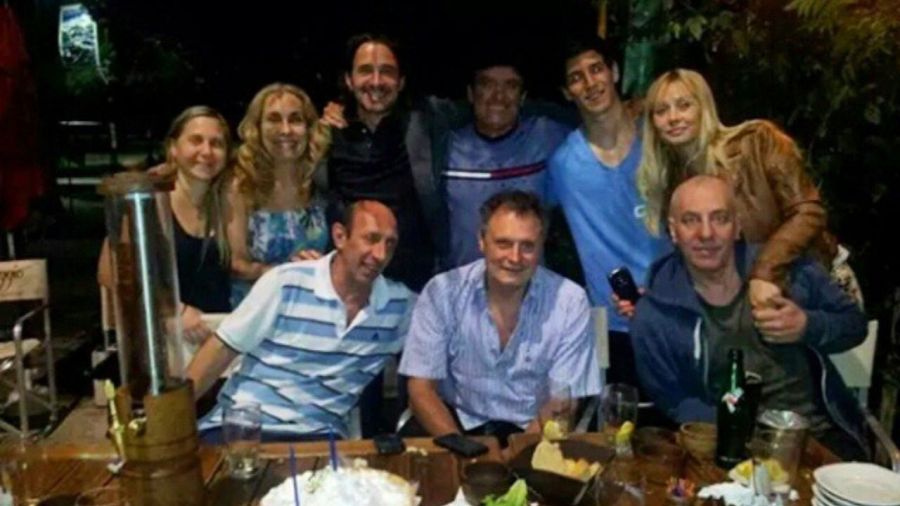 Yayo y su esposa, Claudia Viqueira
