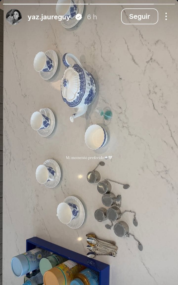 Colección de tazas de té de Jaz Jaureguy