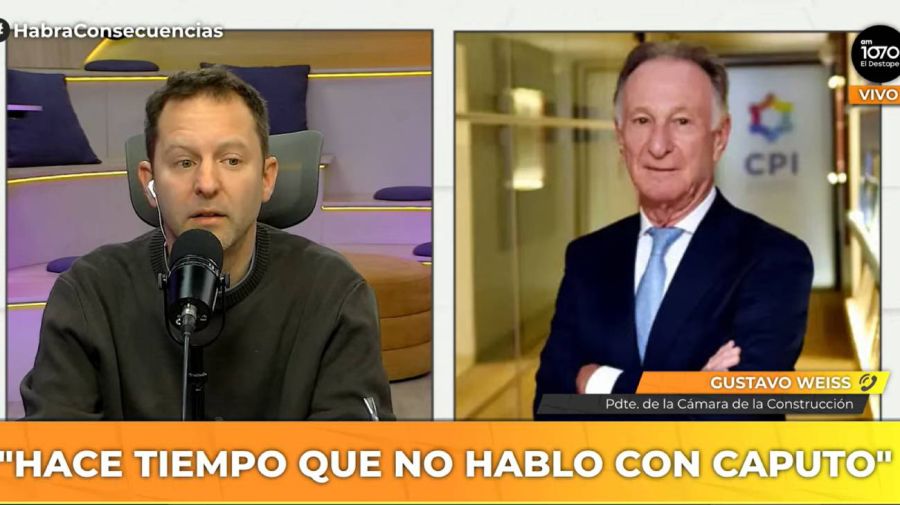 Entrevista de Ari Lijalad a Gustavo Weiss en El Destape