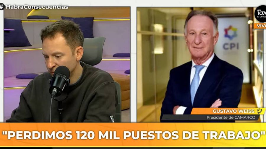 Entrevista de Ari Lijalad a Gustavo Weiss en El Destape