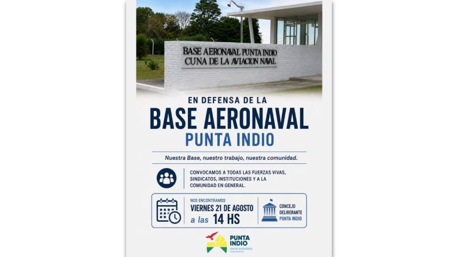 Flyer Base Aeronaval de Punta Indio