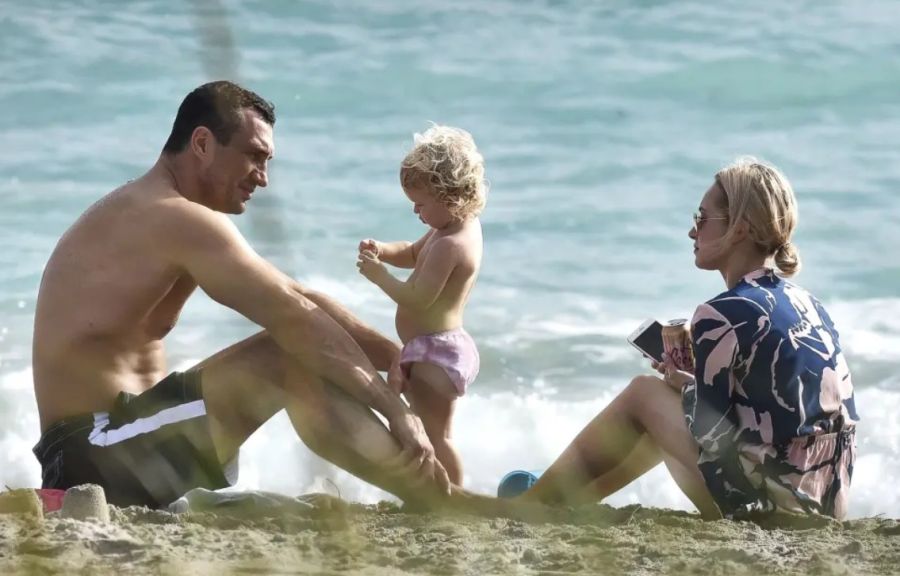 Hayden Panettiere, Wladimir Klitscho y su hija Kaya