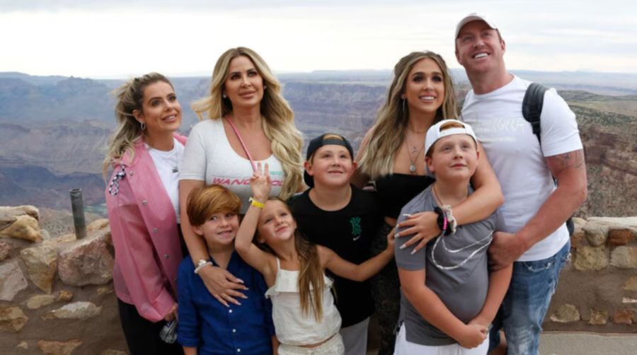 Kroy Biermann, Kim Zolciak y sus hijos