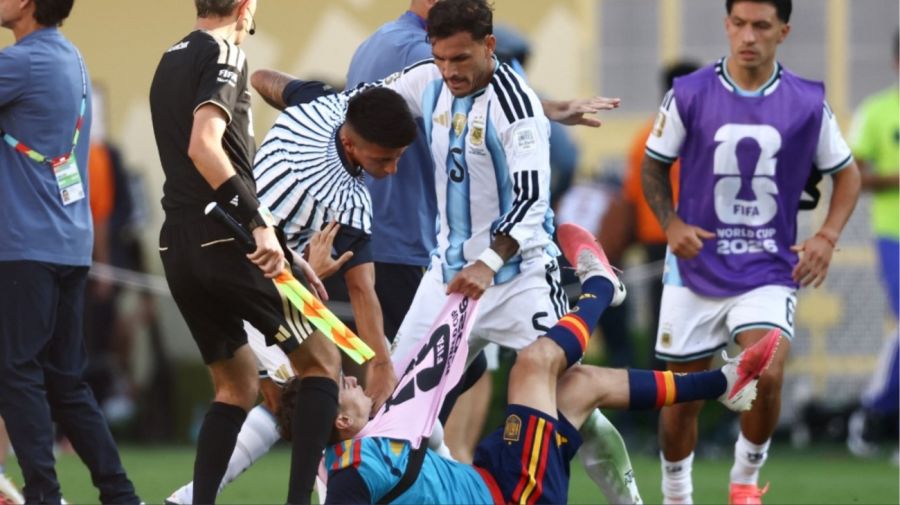 Leandro Paredes en la Final del Mundo