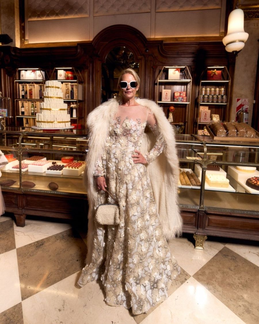 Los mejores looks del desfile de Jorge Rey en la histórica confitería La Ideal