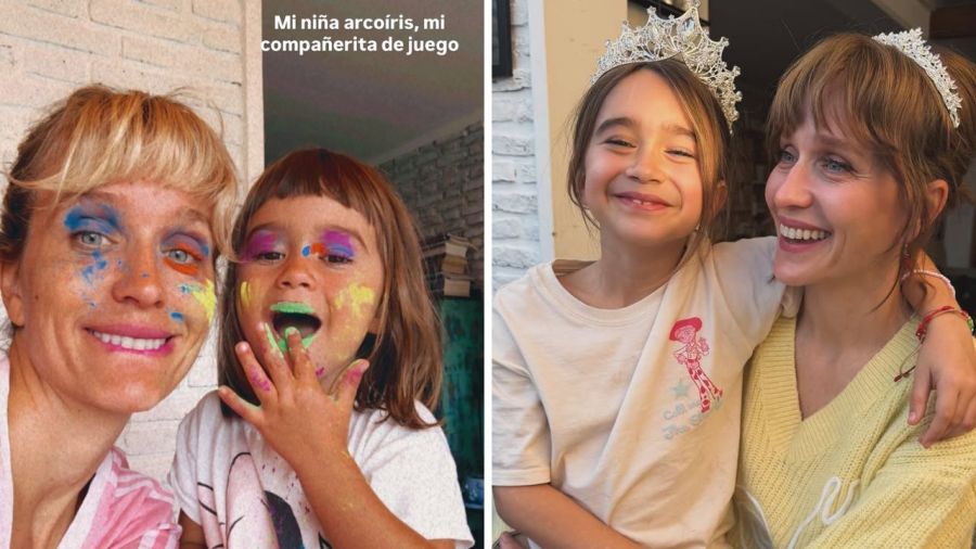 Brenda Gandini y su hija Alfonsina