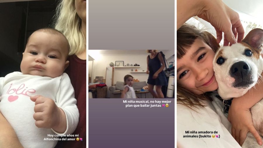Brenda Gandini y su hija Alfonsina