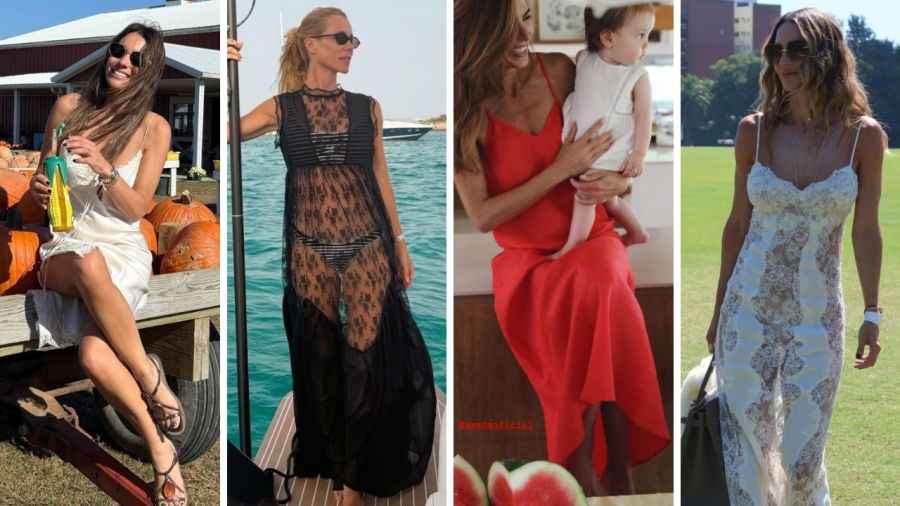 El vestido lencero, el favorito de las famosas
