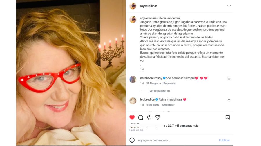 La foto sensual de Vero Llinás