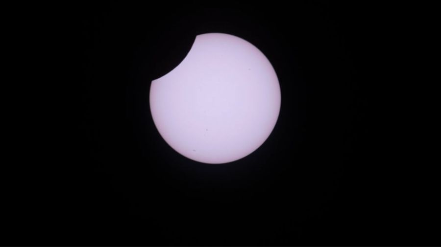 Registros del eclipse solar de agosto