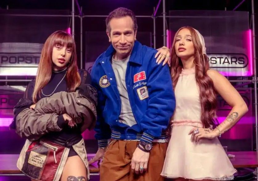 Charlie García, Nicki Nicole y Ángela Torres