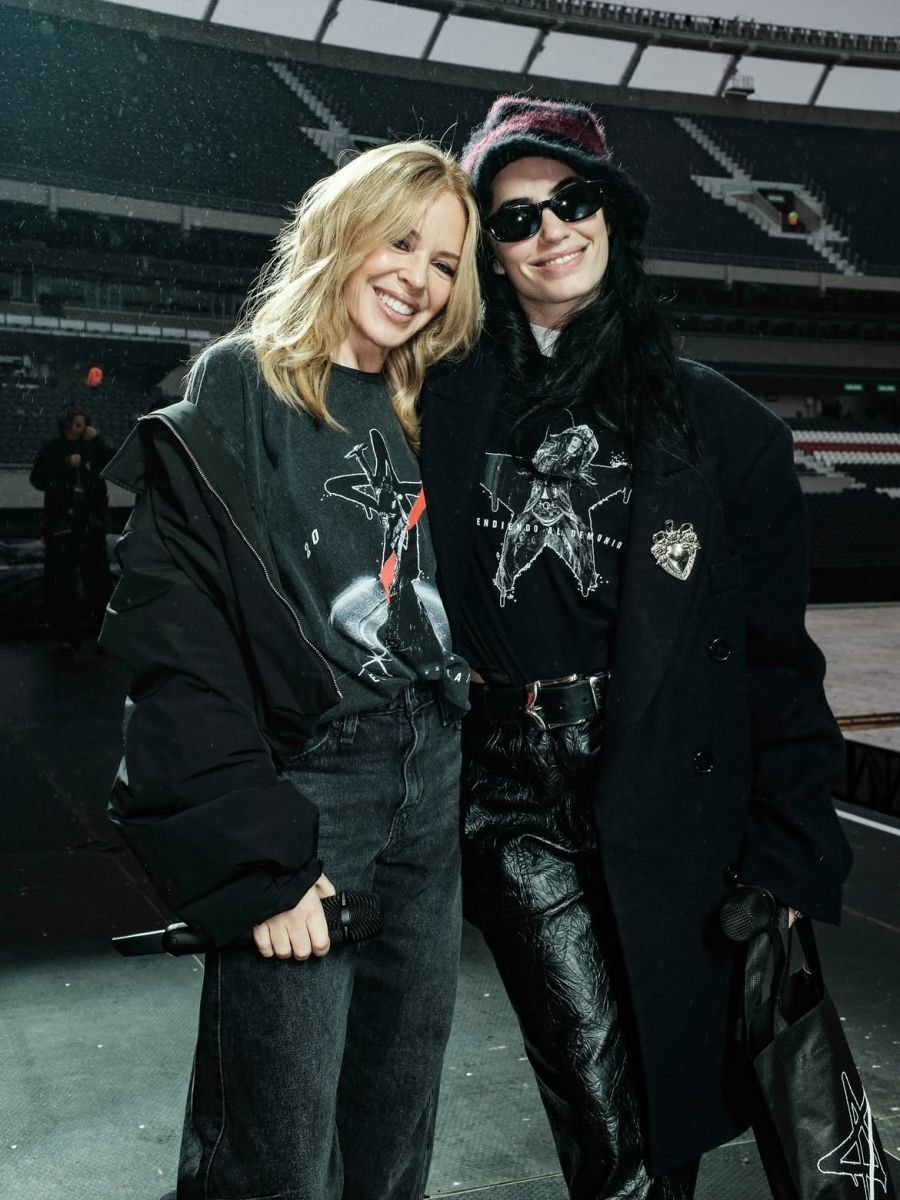 Lali Espósito y Kylie Minogue