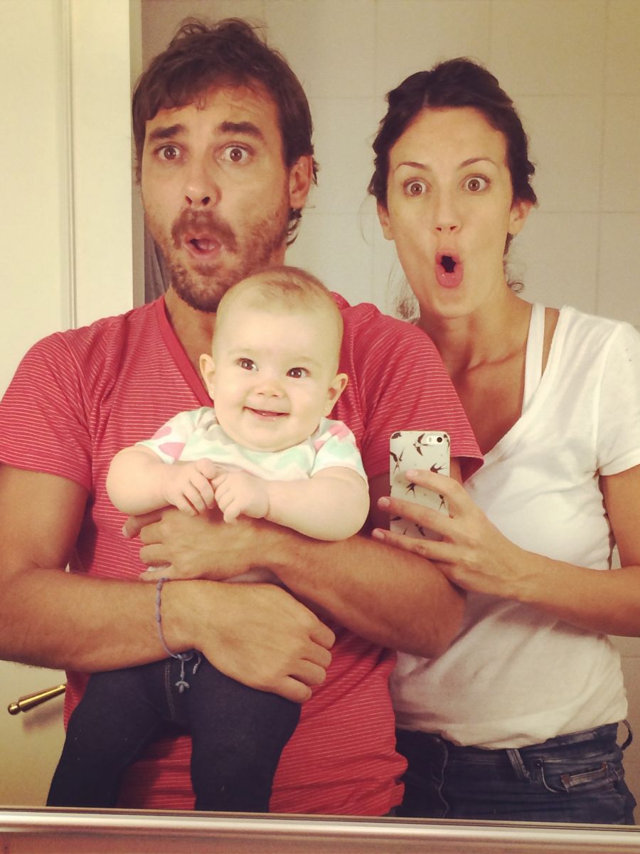 Olivia, la hija de Paula Chaves y Pedro Alfonso