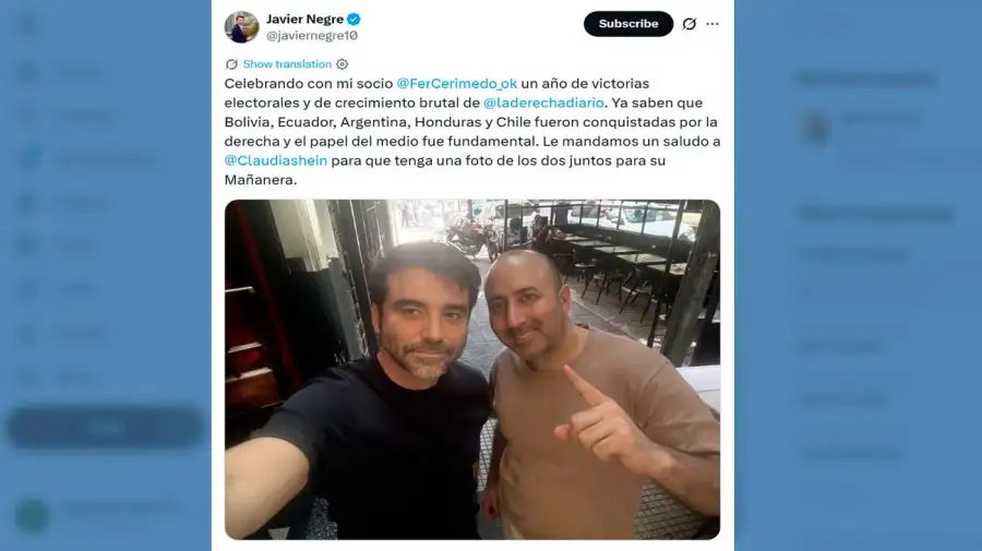X Javier Negre
