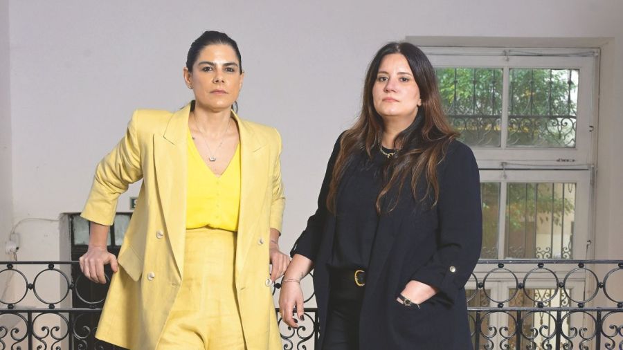 Bárbara Lanata y Sara Stewart Brown