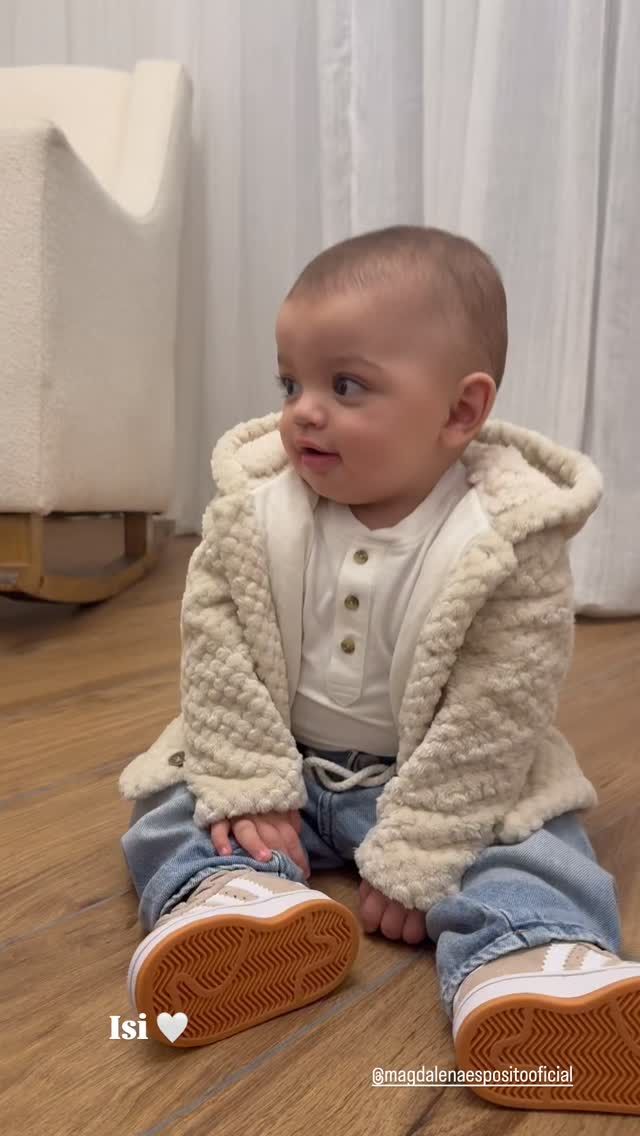El tierno look de Isidro, el hijo de Rocío Marengo