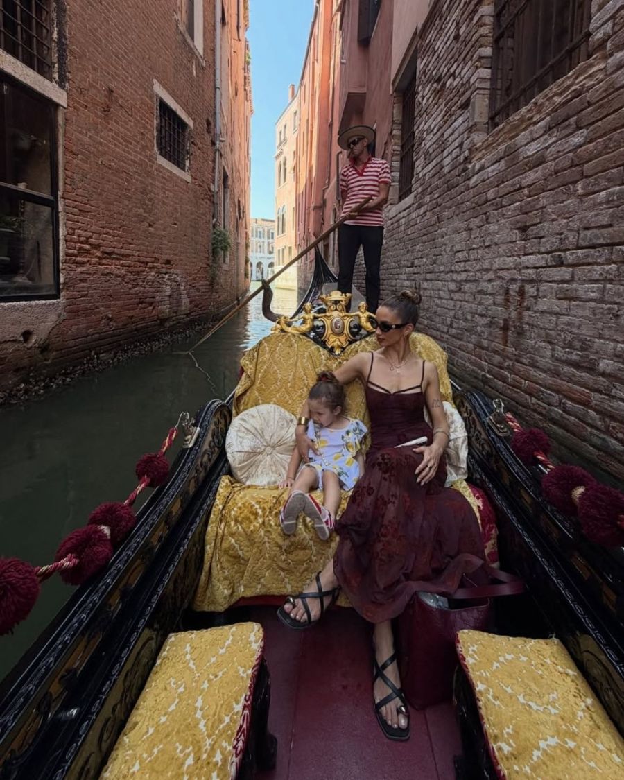 Las fotos de Melody Luz y Alex Caniggia en Venecia