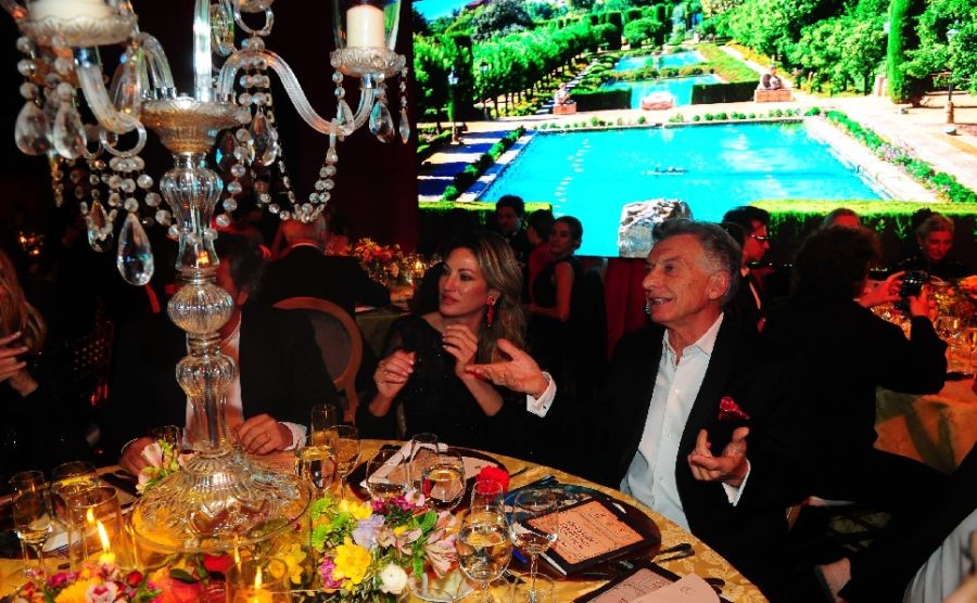 Mauricio Macri y Dolores Teuly